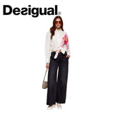DESIGUAL GLOSS OVERSIZED SHIRT