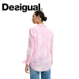 DESIGUAL PINKJAC SHIRT