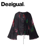 DESIGUAL ROCHE BLOUSE