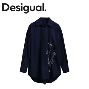DESIGUAL POSEIDON OVERSIZED SHIRT