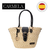 CARMELA RAFFIA SHOPPER BAG