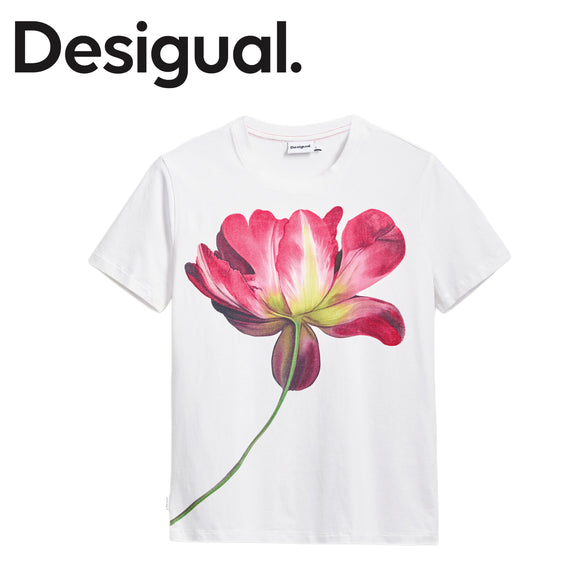 DESIGUAL PLATA T-SHIRT