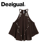 DESIGUAL BOTT BLOUSE