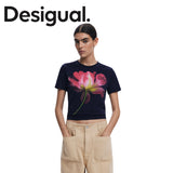 DESIGUAL PLATA T-SHIRT