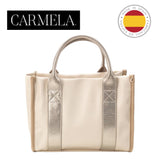 CARMELA METALLIC TOTE