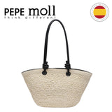 PEPE MOLL RAFFIA HOBO BAG