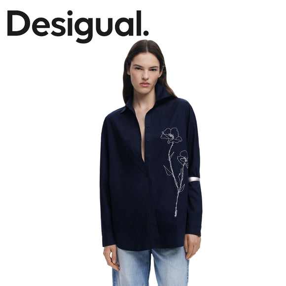 DESIGUAL POSEIDON OVERSIZED SHIRT