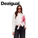 DESIGUAL GLOSS OVERSIZED SHIRT