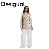 DESIGUAL NEWSPAPER BLAZER