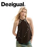 DESIGUAL BOTT BLOUSE